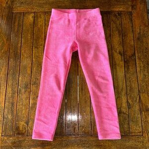 Janie and Jack Girls 5T Pink Cord Leggings